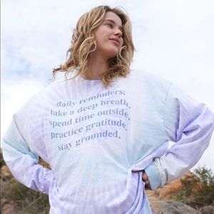 Pacsun Desert Dreamer Daily Reminders Long Sleeve